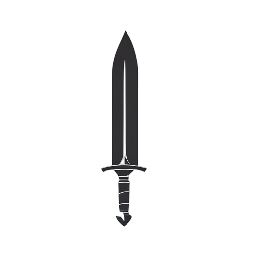 Basic Broadsword Épée large Logo - SVG & PNG gratuits | FreeSVGLab