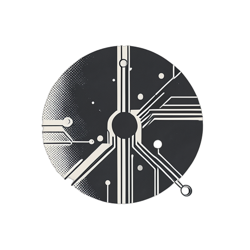 Duotone Motif de circuit