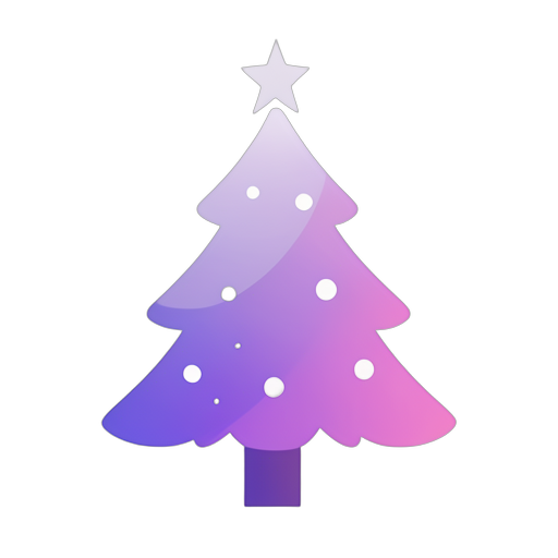Arbre de Noël Dégradé Moderne - SVG & PNG gratuits | FreeSVGLab