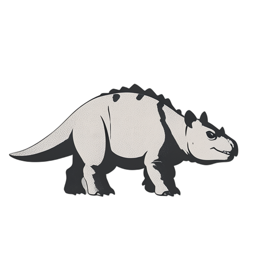 Duotone Ankylosaurus