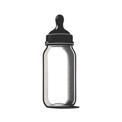 Duotone Baby Bottle