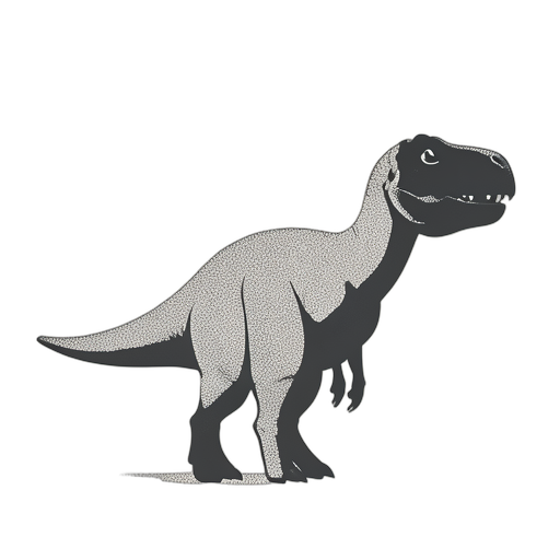Duotone Brontosaurus