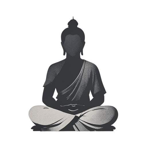 Duotone Bouddha