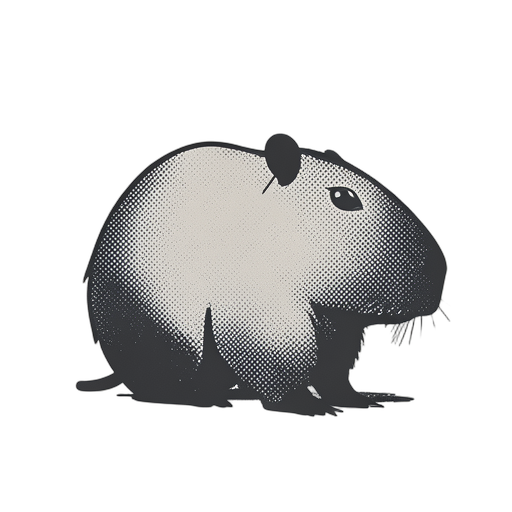 Duotone คาปิบารา