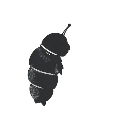 Duotone หนอนผีเสื้อ