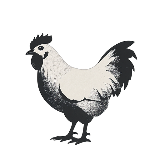 Duotone मुर्ग़ा