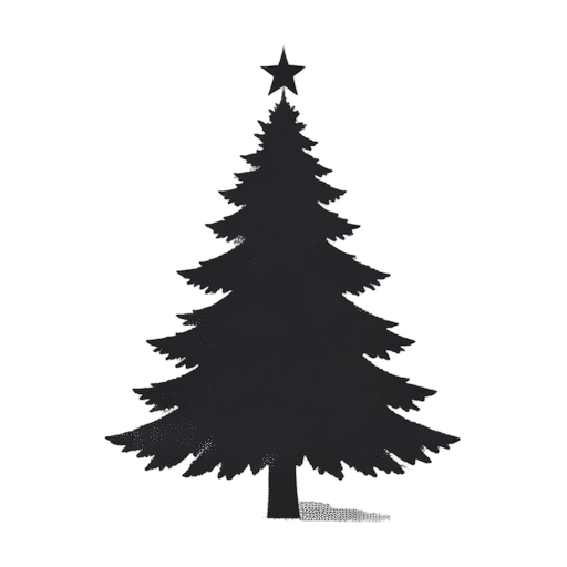 Duotone Albero di Natale