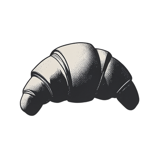 Duotone Croissant