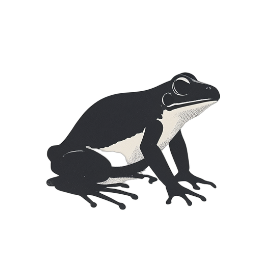 Duotone Poison Dart Frog
