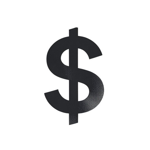 Duotone 달러 기호