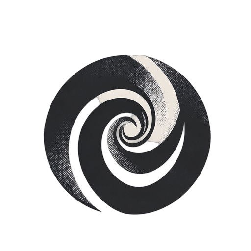 Duotone Spiral Fibonacci