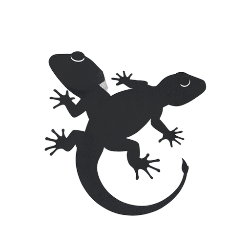 Duotone  gecko
