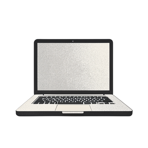 Duotone laptop