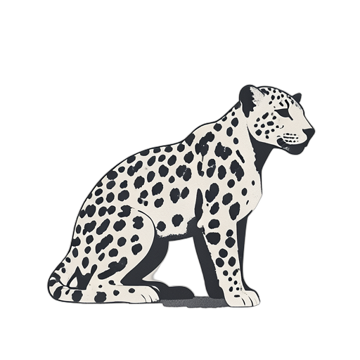 Duotone leopard
