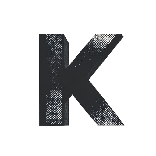 Duotone Litera K