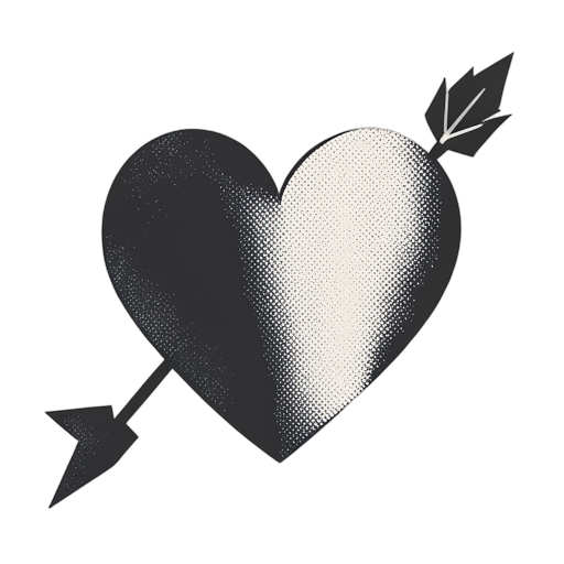 Duotone стрела любви