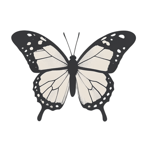 Duotone Monarch Butterfly