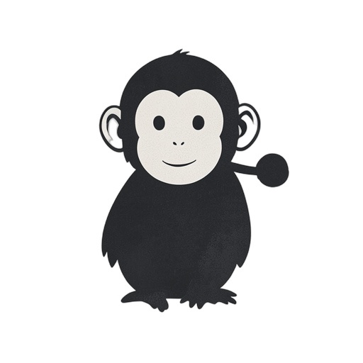 Duotone Monkey