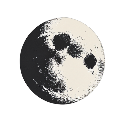 Duotone Moon
