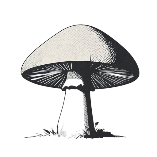 Duotone Mushroom