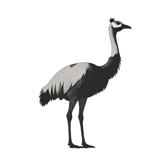 Duotone นกกระจอกเทศ