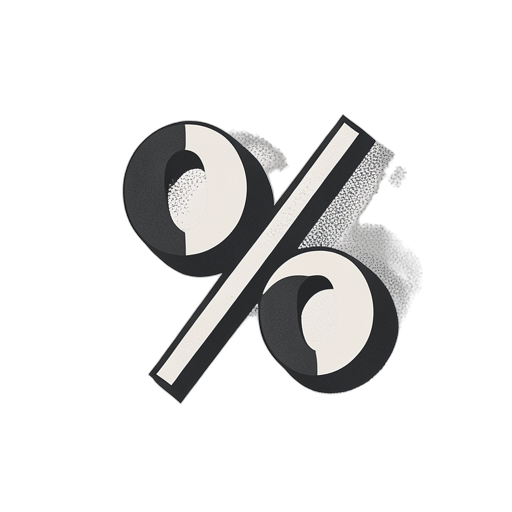 Duotone 퍼센트 기호