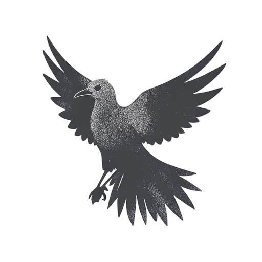 Duotone Phoenix Bird