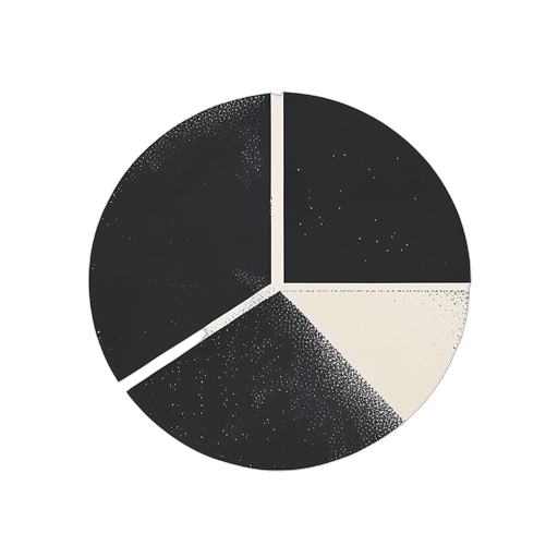 Duotone Gráfico circular