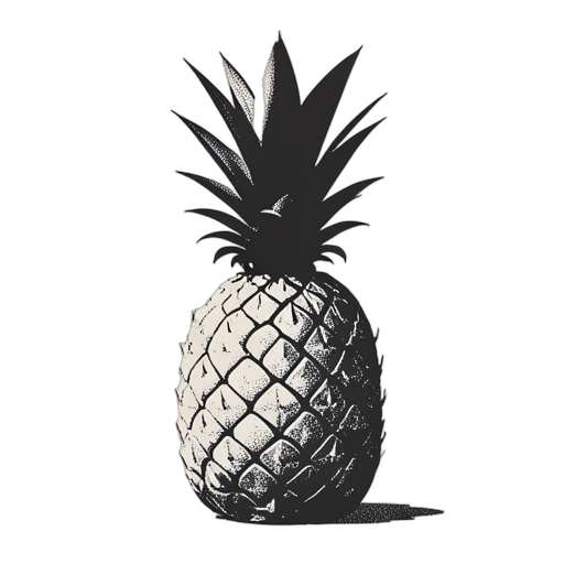 Duotone Pineapple