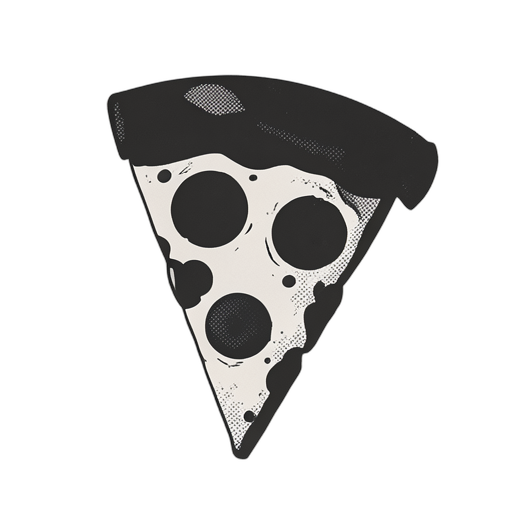 Duotone พิซซ่า