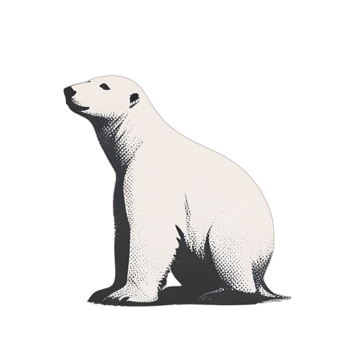 Duotone kutupol bear