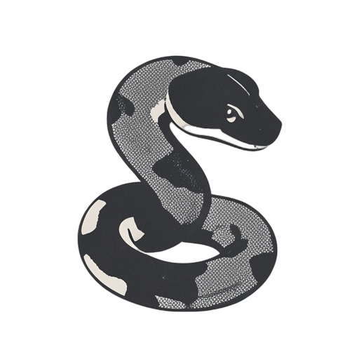 Duotone पाइथन साँप