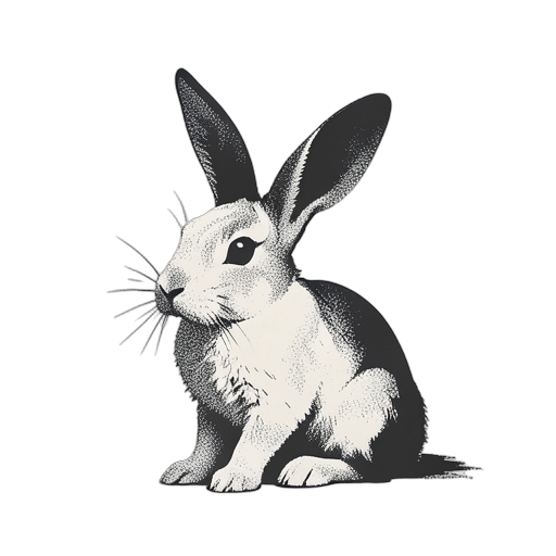 Duotone Rabbit