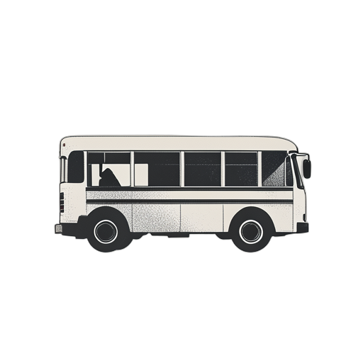 Duotone Bus sekolah