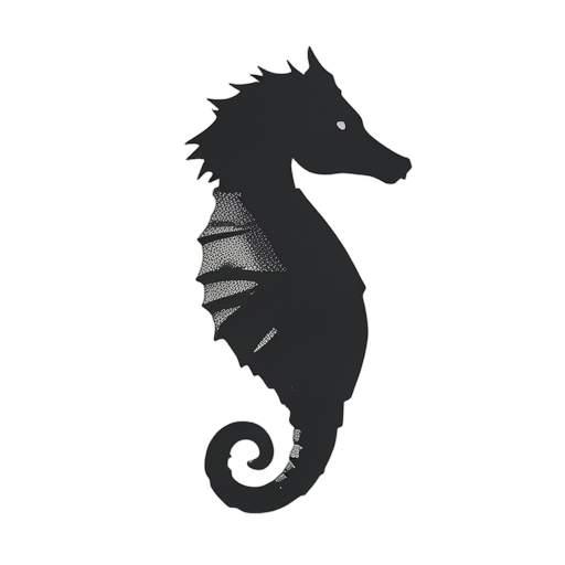 Duotone Seahorse