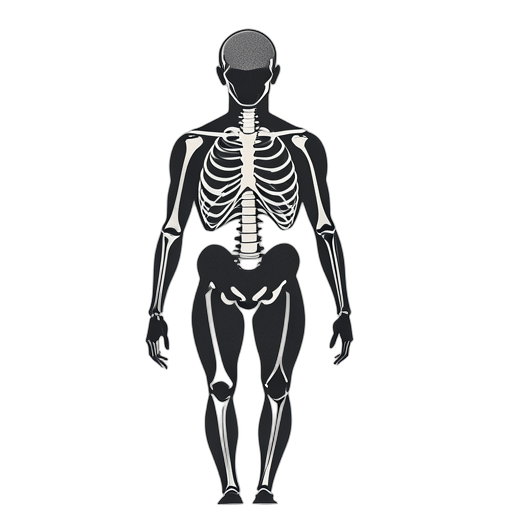 Duotone Skeleton