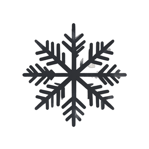 Duotone เกล็ดหิมะ