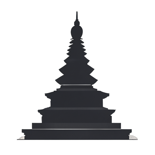 Duotone Stupa
