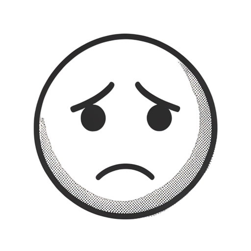 Duotone Worried