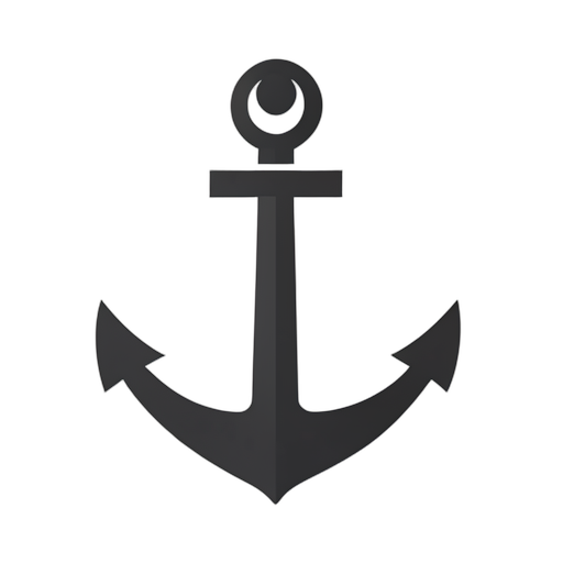 Flat Icon Anchor
