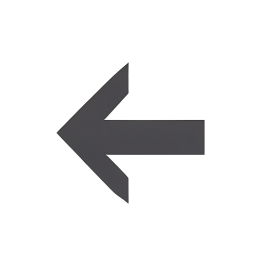 Flat Icon Arrow Left