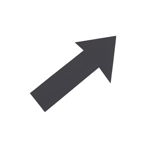 Flat Icon Arrow Up-Right