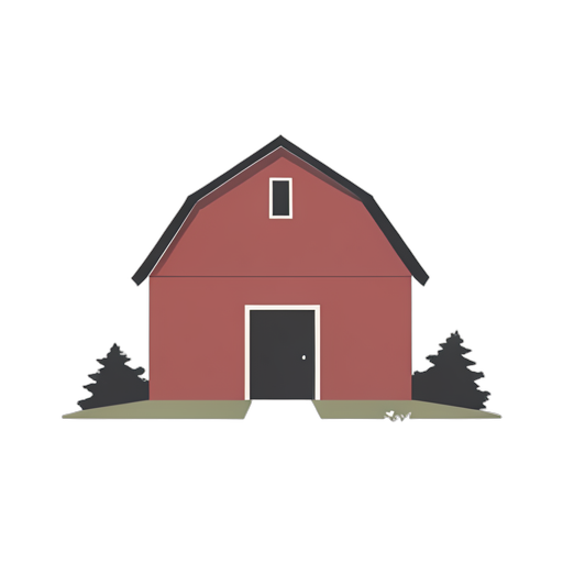 Flat Icon Barn