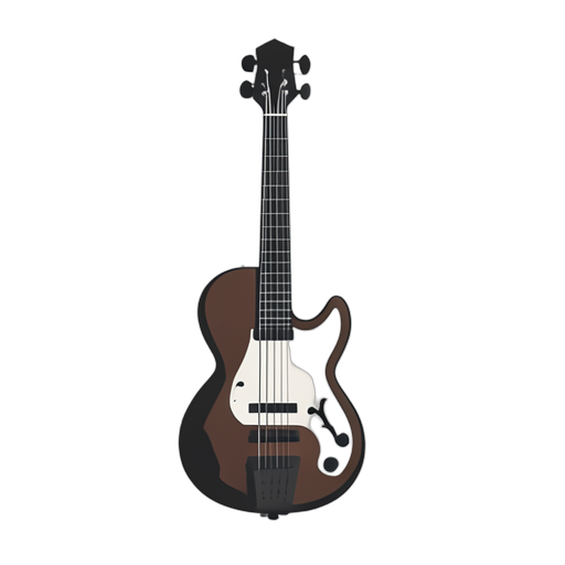 Flat Icon Bass Guitar