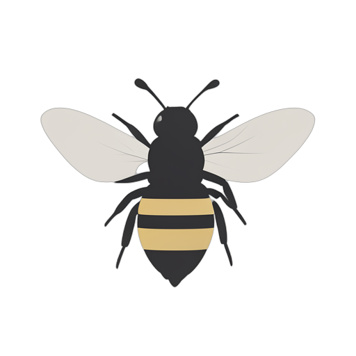 Flat Icon Bee