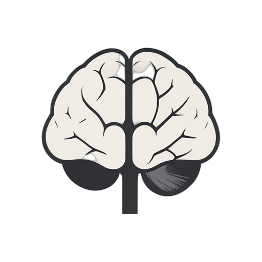Flat Icon Brain Organ