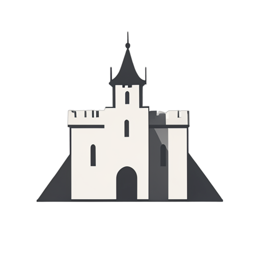Flat Icon Castle