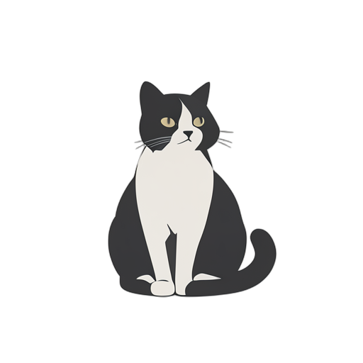 Flat Icon Cat