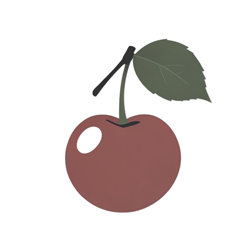 Flat Icon Cherry