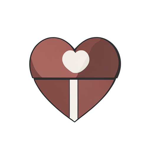 Flat Icon skrzynka czekoladowa